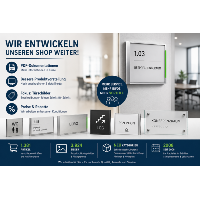 Shop-Ausbau läuft 