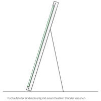 Tischaufsteller NIRO.esg 150,5 x 110 mm (BxL) 3