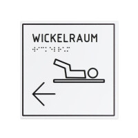 Piktogramme ALU.direkt4 Piktogramme TAKTIL 150,5 x 150,5 mm 