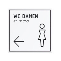 Piktogramme ALU.direkt4 Piktogramme TAKTIL 150,5 x 150,5 mm 