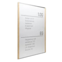 Infoschild NIRO [ eiche ] 321,5 x 423,5 mm 4