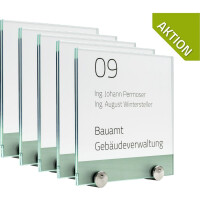 Türschild INOXO.in - 5 Stück - gallery
