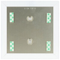 Türschild FORMO.einschub-light 108 x 108 mm Weiß 