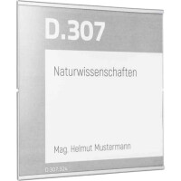 Türschild ALU.b1/ow 150,5 x 108 mm  gallery