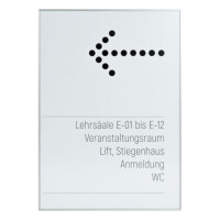Infoschild FORMO.einschub-light 213 x 30 gallery