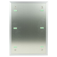 Infoschild FORMO.einschub-light 213 x 300 mm (A4h) Silber 4