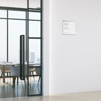 Türschilder NIRO.plex 107 x 110 mm (BxL) 4