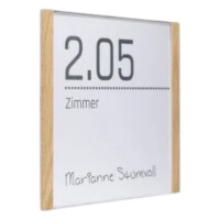 Türschild NIRO.eiche 124.5 x 107 mm gallery