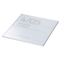 Türschild NIRO.clic 150,5 x 107 mm (A6) 3