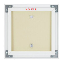 Wandschild FORMO.b1 151,5 x 76 mm Silber 4