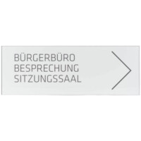 Wegweiser FORMO.b1 423n x 76 mm Silber gallery