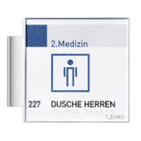 Fahnenschild FORMO.b1 151,5 x 151,5 mm S gallery