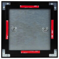 Wandschild FORMO.b1 151,5 x 76 Magnet Silber 4