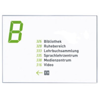 Infoschild FORMO.einschub 213 x 300 mm ( gallery