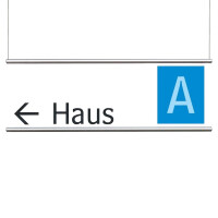 Paneel-Hängeschilder PLANO 594 x 21 gallery