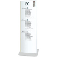 Infostele VEXO 430 x 1500 mm (BxL) gallery