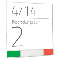 Schild NIRO.clic 150,5 x 150,5 mm gallery