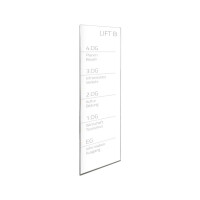 Liftschilder NITRO.clic 107 x 422 mm (Bx gallery
