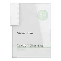 Türschild KRISTALLINO.kurz 105 x 10 gallery