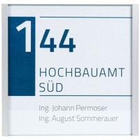 Tür- und Infoschhilder s216 KRISTALLINO.s s216 x 105 mm