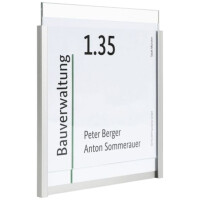 Tür- und Infoschhilder s216 KRISTALLINO.s s216 x 105 mm