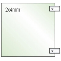 Fahnenschilder INOXO.in 149 x 149 mm / 2 x 3 mm 3